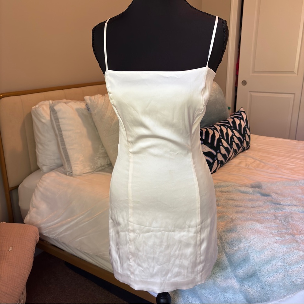Aritzia White Mini Dress - Picture 1 of 4